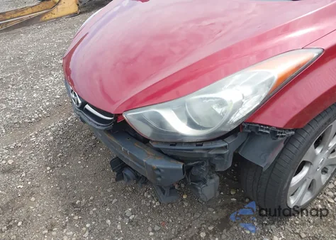 2012 Hyundai Elantra Limited (Ulsan Plant) из США, поврежденный, VIN KMHDH4AE7CU494118